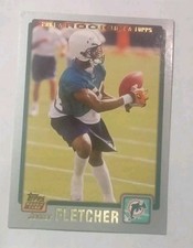 2001 Topps Rookie RC Card #312 Jamar Fletcher Miami Dolphins 