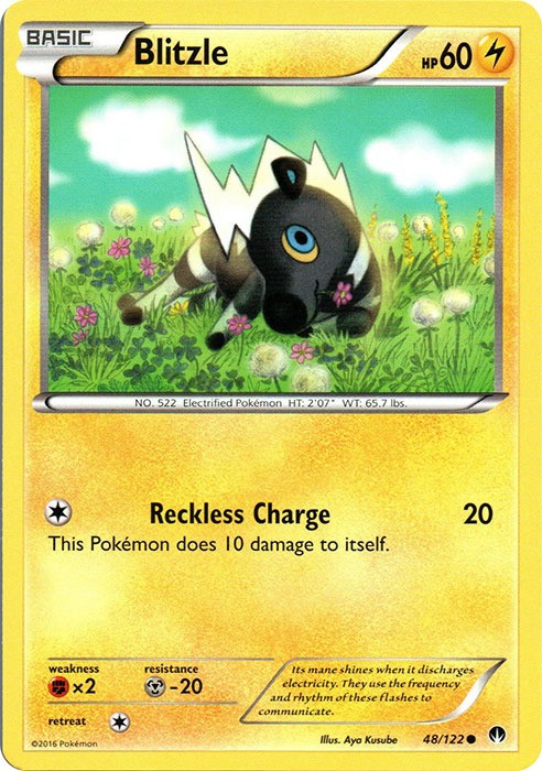 Blitzle - 48/122 - Common - Lightly Played - BREAKPoint