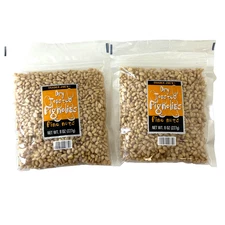 2 Packs Trader Joe's Dry Toasted Pignolias Pine Nuts 8 oz Each