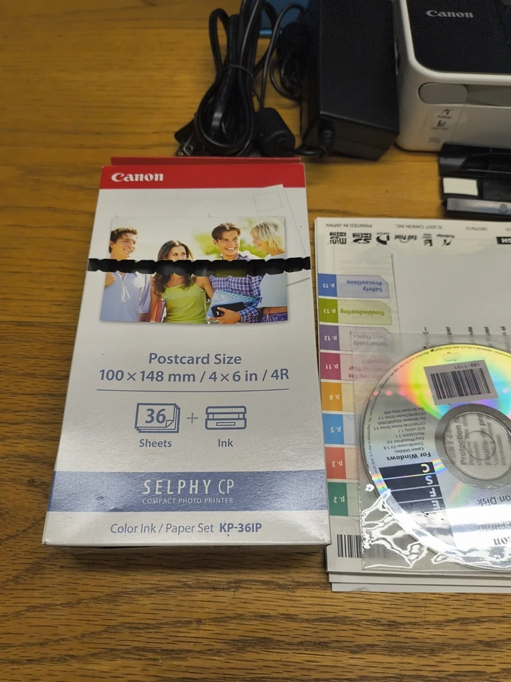 Canon Selphy CP740 Compact Color Photo Printer with Box - Image 2 of 4