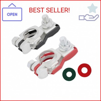 Aoerzn Premium Battery Terminal Connectors for Nissan, Positive and Negative 1 p