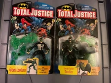 Emerald Twilight Parallax  & Green Lantern Total Justice action figures 