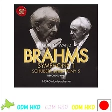 Gunter Wand - Brahms Sym 1 / Schubert Sym 5 CD SICC-30326 Japan 2016