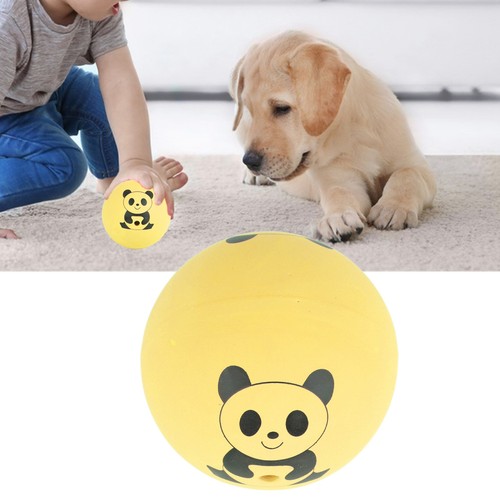 Lo último (amarillo) juguetes para mascotas 2,0 pulgadas látex resistentes a las mordeduras juguetes chirriantes para - Imagen 11 de 22