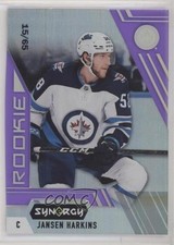 2020-21 Upper Deck Synergy Rookie Purple 15/65 Jansen Harkins #99 01ks