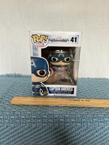 Pop! Marvel Captain American The Winter Soldier Vinyl Bobble Head #41
