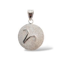 CIONDOLO CORBULA IN FILIGRANA SARDA CON SEGNO ZODIACALE ARIETE