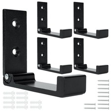 Folding Wall Hooks Heavy Duty for Bathroom Kitchen Metal Coat 5 Pack