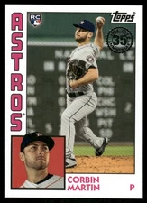 2019 Topps Update #84-26 Corbin Martin 1984 Topps Baseball