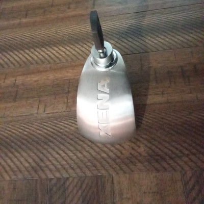 Xena XX-6 Disc Lock with Alarm Yellow XX6-Y BAD BATTERY | eBay