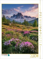Calvendo Puzzle Flowers Speak The Language Of The Mountains | 2000 Pieces, Finis