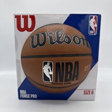 WILSON NBA Forge Basketball - Size 6-28.5" Women  s Regulation Men Age 9-11
