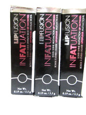 3 Lipfusion INFATUATION Liquid Shine - Multifaction Lip Plump - FULL FRONTAL