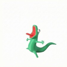 3D-Gedruckter Eidechsen-Stiftehalter glatte Oberfl&auml;che Eidechsen-Stiftehalter