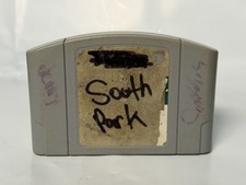 South Park (Nintendo 64, 1998) N64 - Bad Label - Tested Working