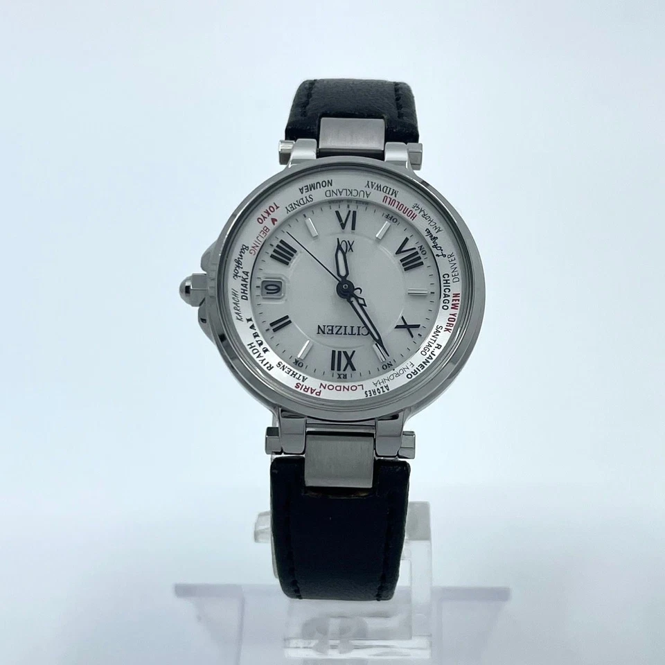 Reloj analógico Citizen xC Cross Sea para mujer Eco Drive GN-4W-S esfera plateada Foto 4 de 4