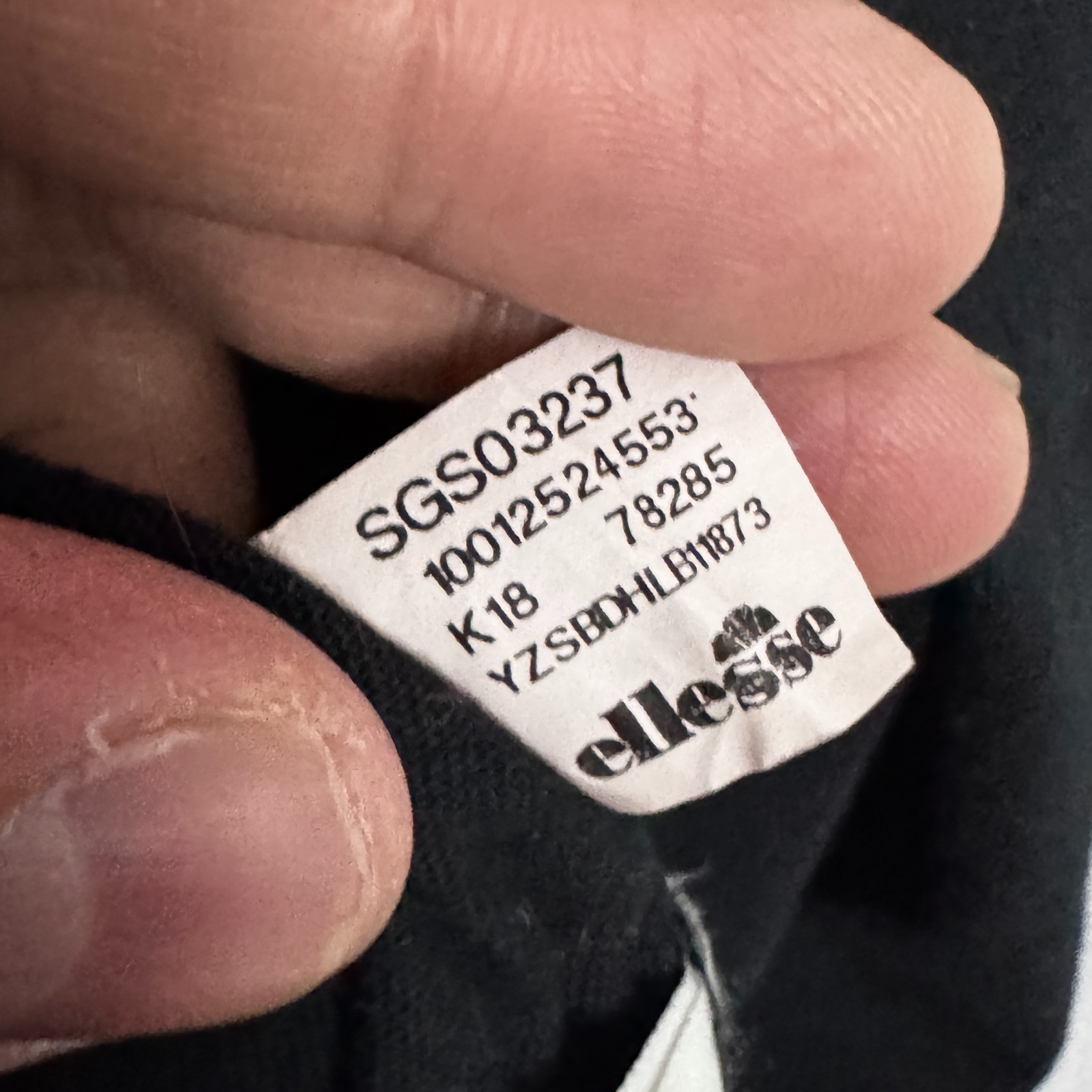 Ellesse "Albany" Classic Logo T-Shirt - Black - Size US 4 / EU 36 image 10
