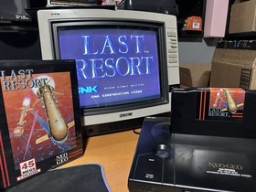 Authentic Last Resort (Neo Geo AES, 1992) Complete, Tested, Clean, Please Read!