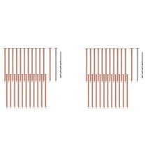 50 Pcs Copper Nails to Trees,3.5 Inch Pure Copper Nails Bulk,Stump Removal2441