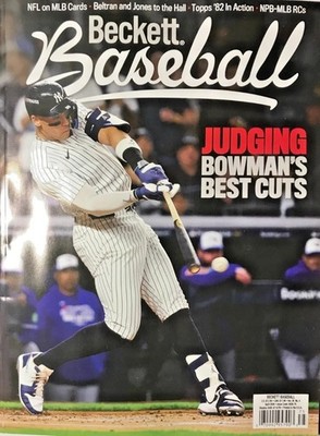 Beckett Baseball Price Guide Magazine April 2026 Aaron Judge Cover
