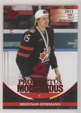2023 Team Canada Juniors Prospectus Momentous Electric Red Brennan Othmann 1mo2
