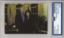 President Bill Clinton SIGNED Monica Lewinsky Iconic White House Picture PSA DNA