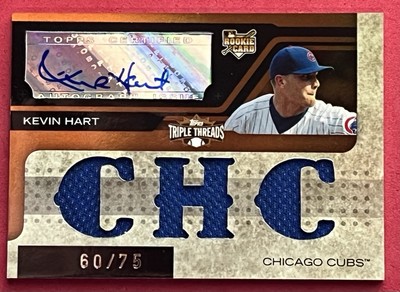 Kevin Hart 2008 Topps Triple Threads Autograph Auto Jersey SP /99 Chicago Cubs 