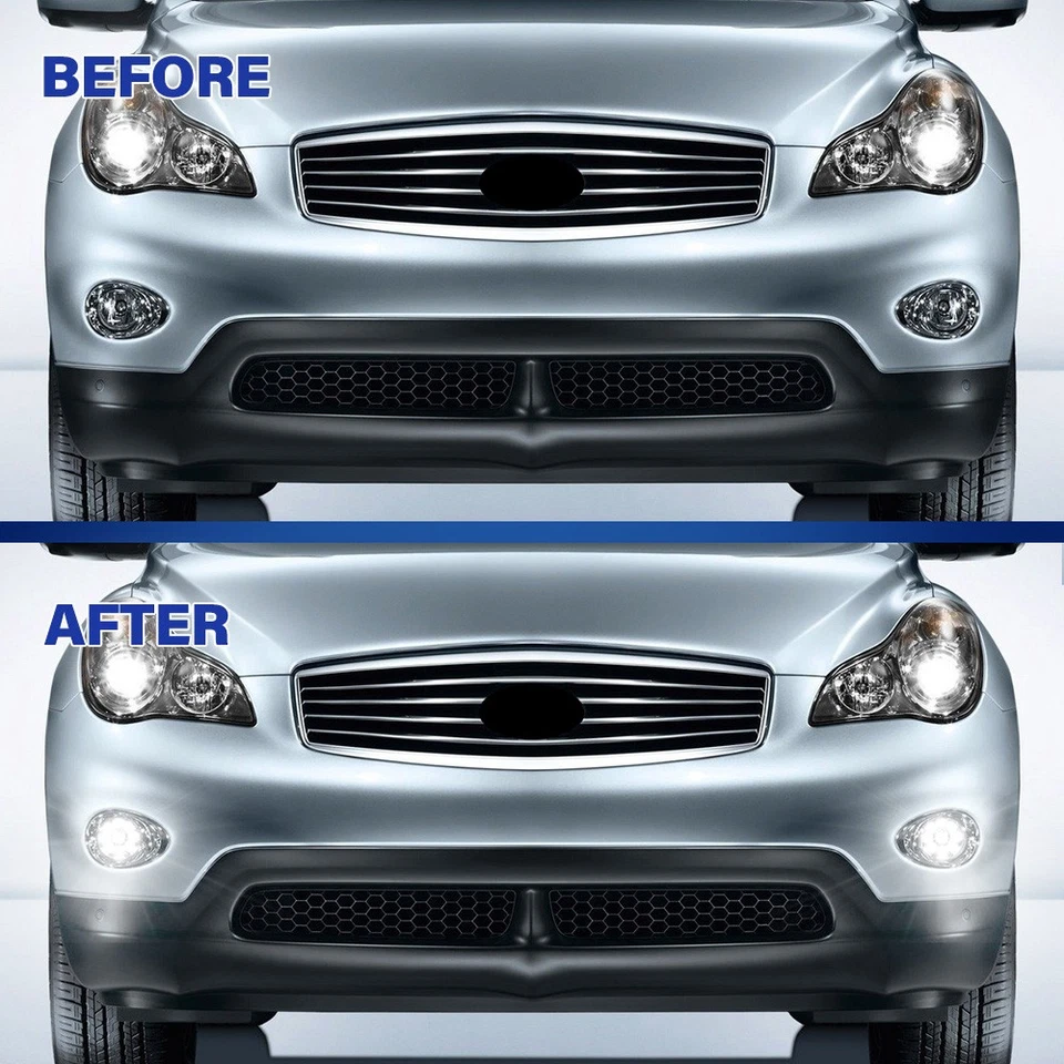 Faros antiniebla parachoques delantero para Infiniti G25/G37/Q60 sedán 2010-2012 2013 2014 Foto 4 de 4