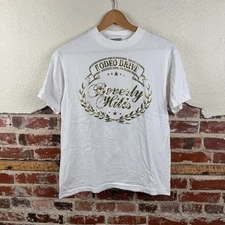 Vintage Rodeo Drive Beverly Hills Shirt Mens Medium Oneita Tourist Souvenir 90s