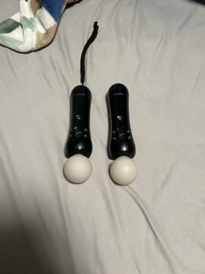 Two Sony PlayStation 3 PSVR Move Motion Controllers Both Tested!