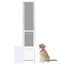 Large Dog Door for Sliding Glass Doors Doggie Door Insert for Screen Patio Pe...