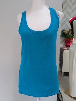 Old Navy Sz L Turcouse First-layer Scoop Neck Tank Top