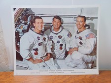Lot Of 9 NASA Original Color Photo Prints Apollo Gemini 8 x 10 JRR23