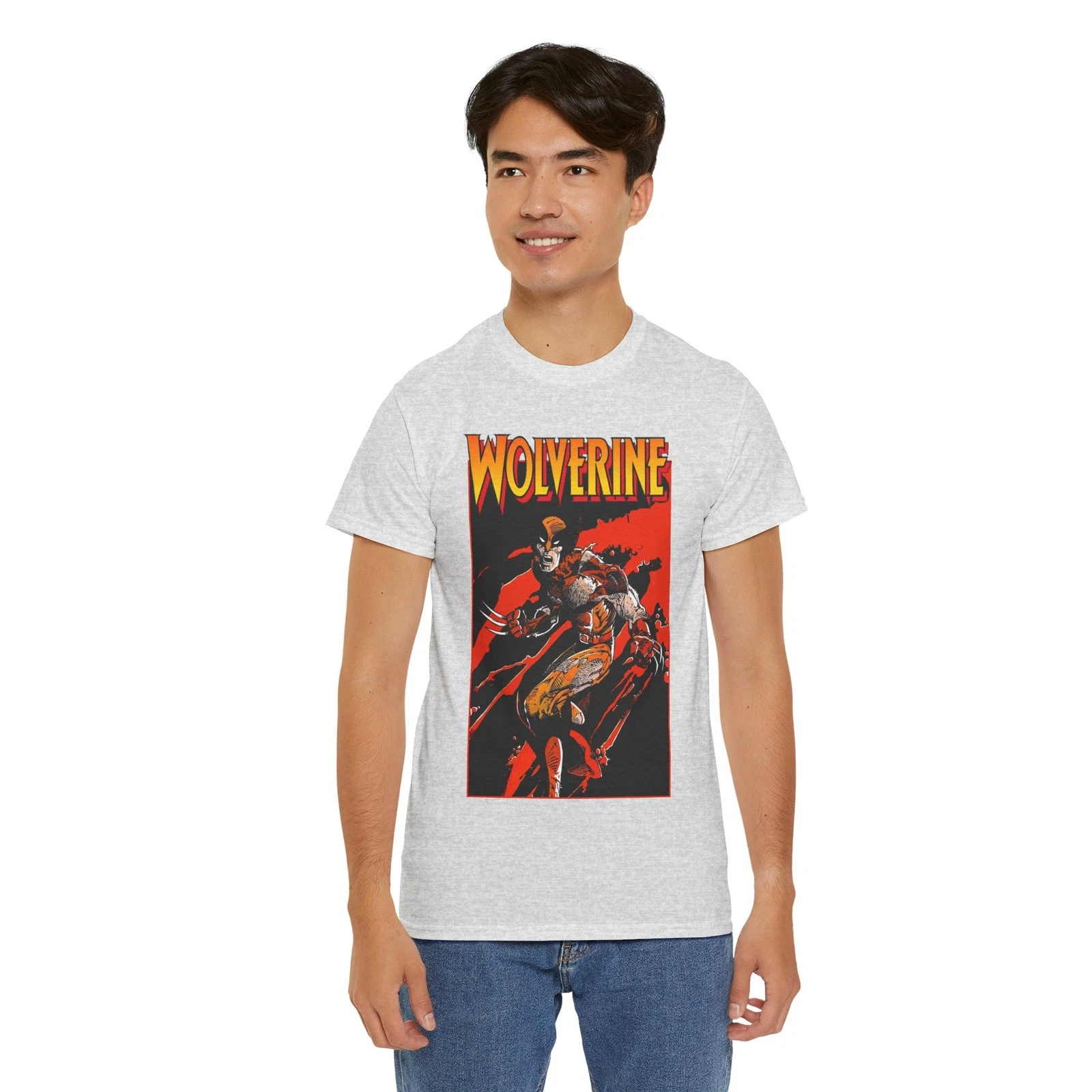 Wolverine T-Shirt - Barry Windsor-Smith Art - Marvel Comics - Uncanny X-Men