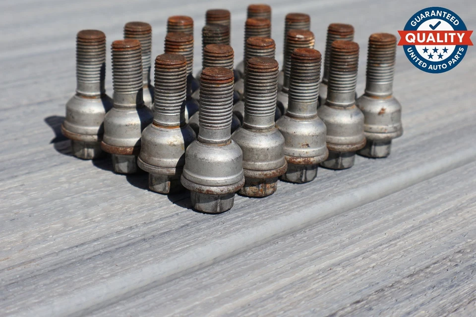 2019-2021 AUDI Q5 QUATTRO 8R 3.0L V6 GAS WHEEL RIM LUG NUT BOLT SET OF 20 OEM - Image 3 of 4