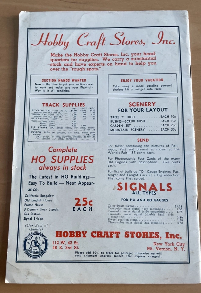 Vintage Miniature Railroading Model Railway Train Magazine (US) - Aug-Sep 1940 - Image 2 of 4