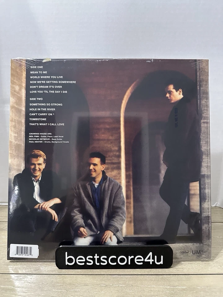 Crowded House S/T Limited Edition Smoky Blue Vinyl LP Record Album NEW Ships Now - Image 3 of 4