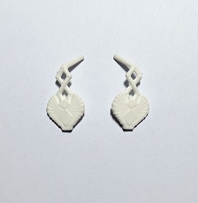 Monster High Batsy Claro White Earrings Only | Combine Ship To Save 