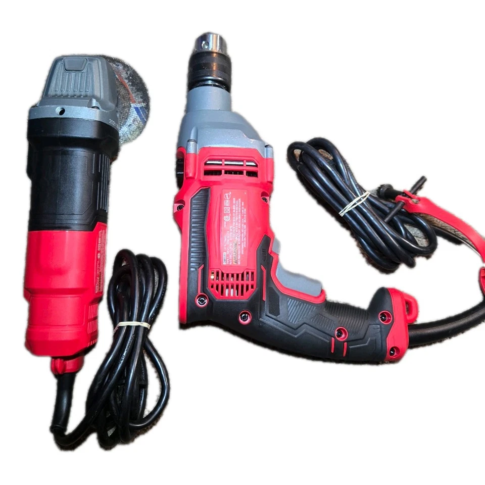 Craftsman Power Tool Set – Drill CMED741 & Grinder CMEG100 - Image 2 of 4