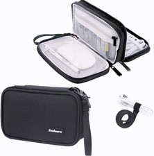 Travel Tech Carrying Pouch - Portable Electronics Organizer Travel Case, Portabl