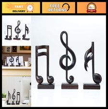 Escultura de nota musical de madera hecha a mano - Regalo único de decoración musical para maestros y gr