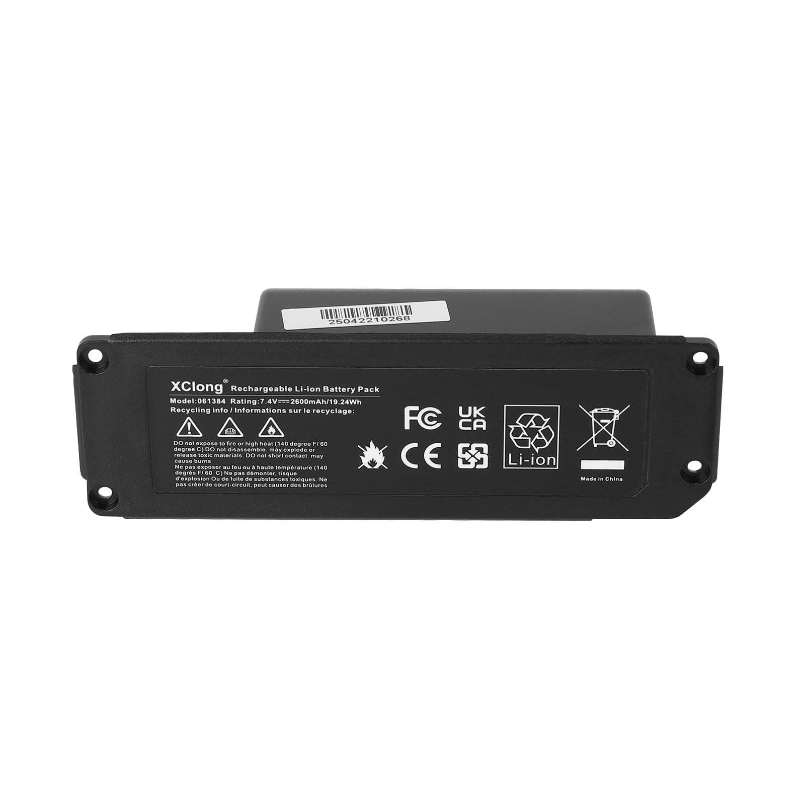 Batterie de rechange pour restaurer l\'autonomie d\'une enceinte Bluetooth 2600mAh