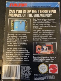 Sunsoft Gremlins 2: The New Batch w/ Manual Nintendo NES PAL
