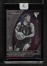 2020-21 Panini Flux Titan Rookies Immanuel Quickley #14 0l24