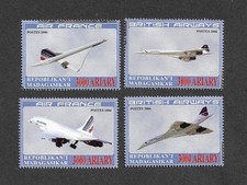 CONCORDE AVIATION  STAMPS SET MNH 2006 MADAGASCAR