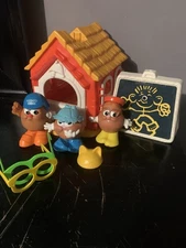 Playskool 1986 Potato Head Kids Schoolhouse/ Barn A Lot To Play With Look