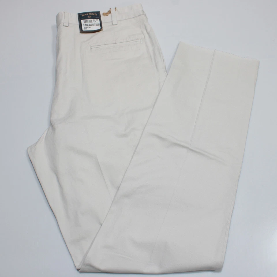 Bills Khakis NWD Chinos / Casual Pants Size 42 US Classic Fit in Light Gray - Image 2 of 4