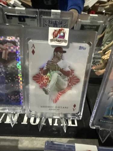 New ListingTopps 2023 Series 1 Shohei Ohtani All Aces AA-11 Insert Hologram Angels MLB Card
