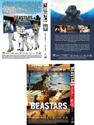 DVD~ANIME BEASTARS SEASON 1-3 VOL.1-48 END ENGLISH DUBBED+REGION