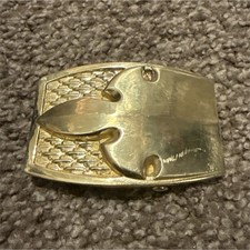 Chrome Hearts Brass / Gold Fleur Belt Buckle Men's